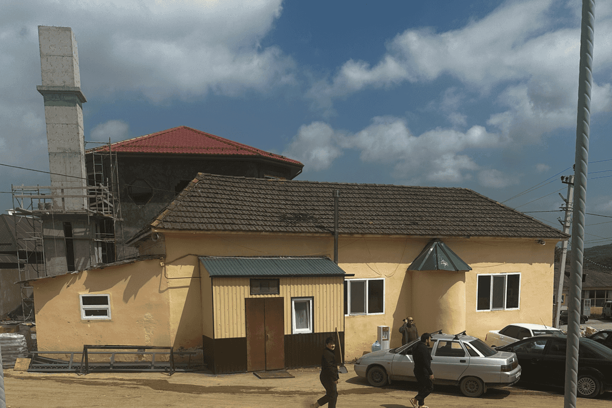 The mosque in Leninaul. Photo: social media.