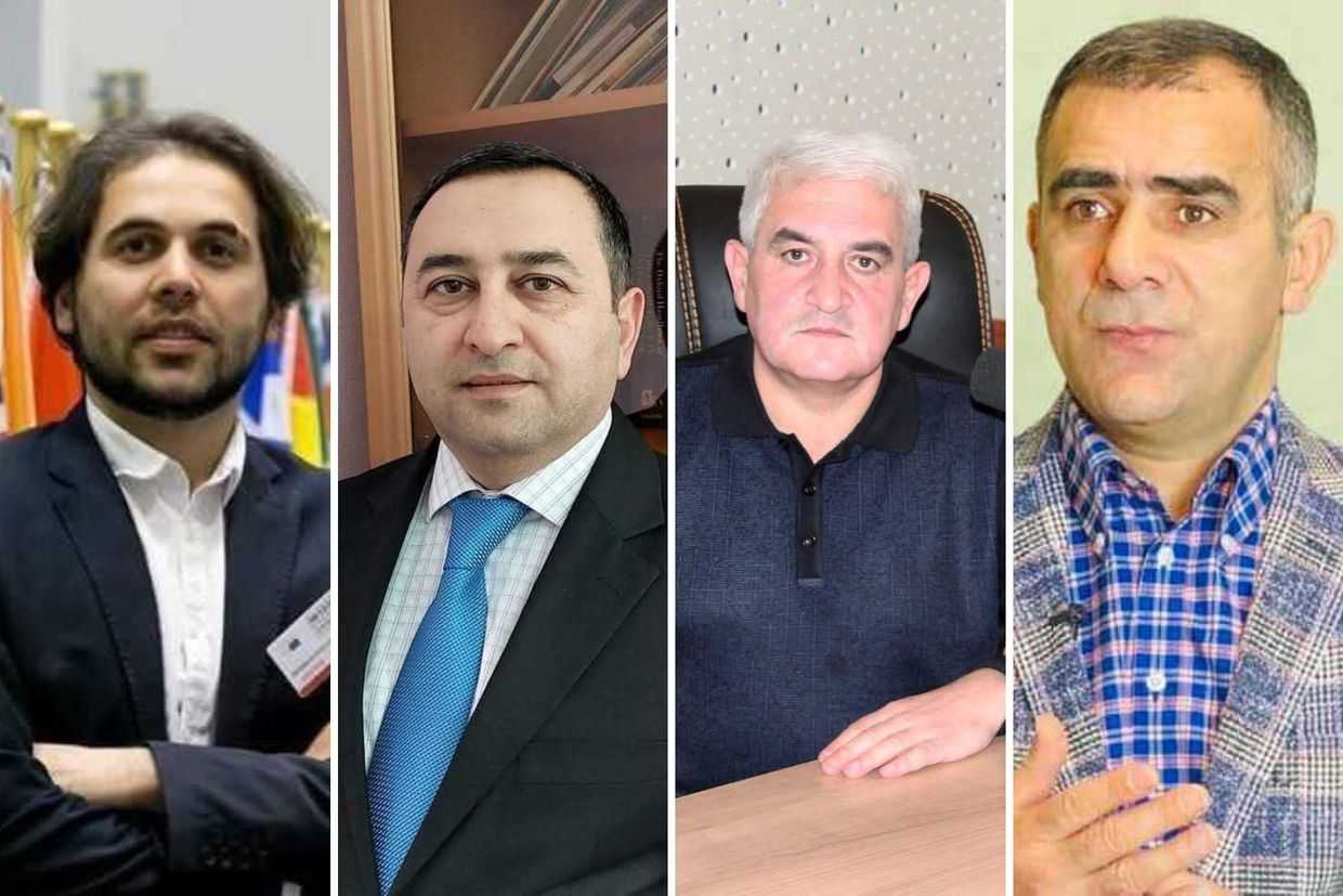 Mammad Alpay, Bashir Suleymanli, Hafiz Hasanov and Khaled Aghaliyev. Photo: Social media&nbsp;