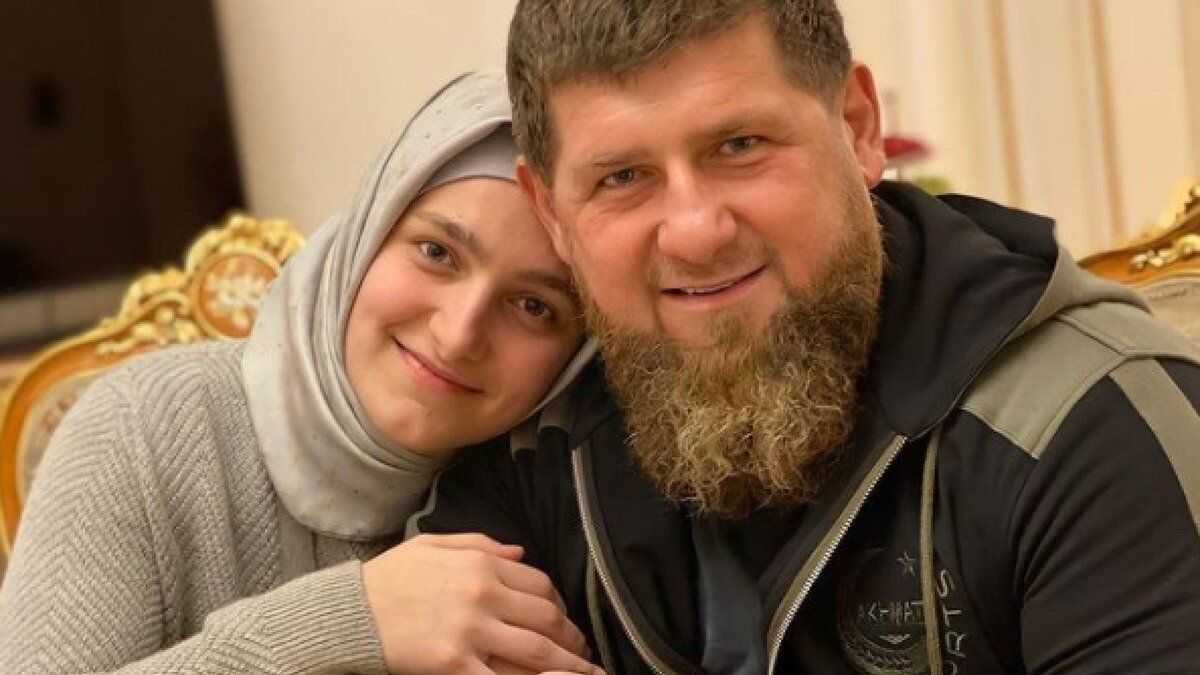 Aishat Kadyrova and Ramzan Kadyrov. Photo: social media.