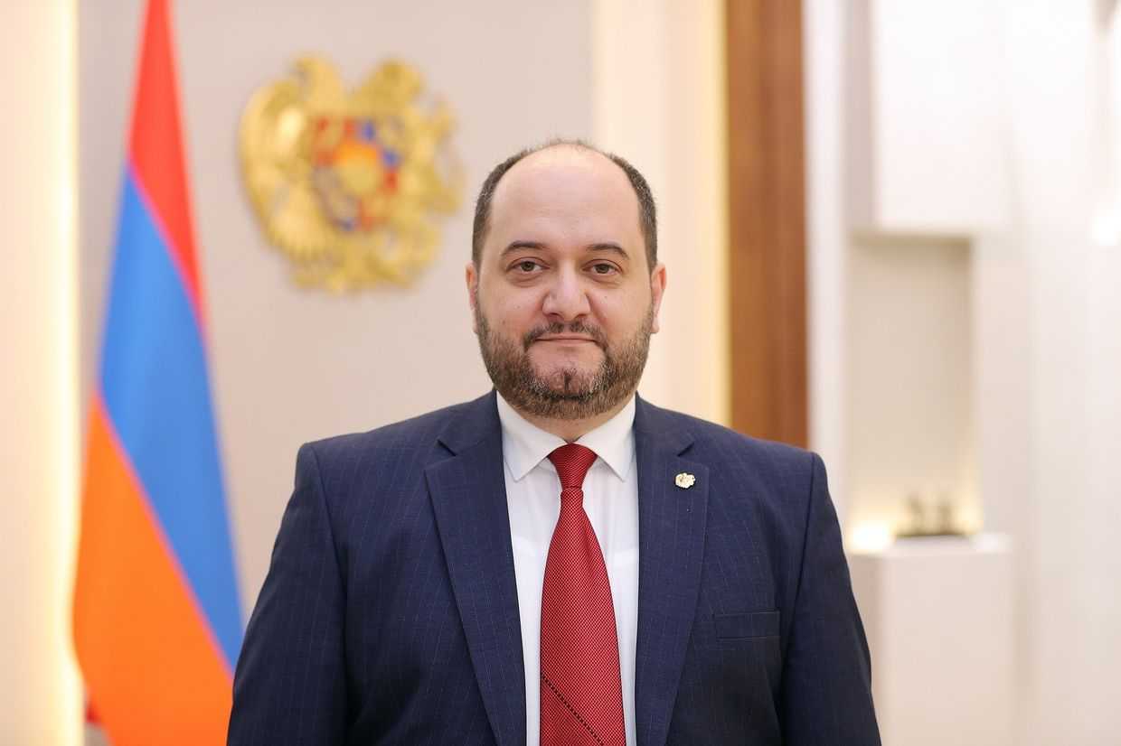 Prime Minister Nikol Pashinyan’s Chief of Staff Arayik Harutyunyan. Official photo.