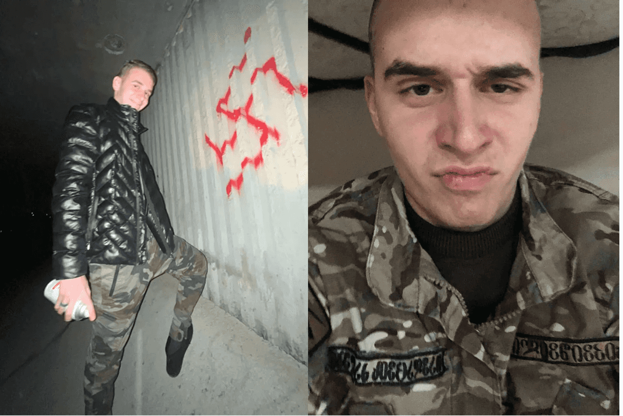 Michail Chkhikvishvili, 21, has been charged with soliciting hate crimes and acts of mass violence. Photos via the US Department of Justice.