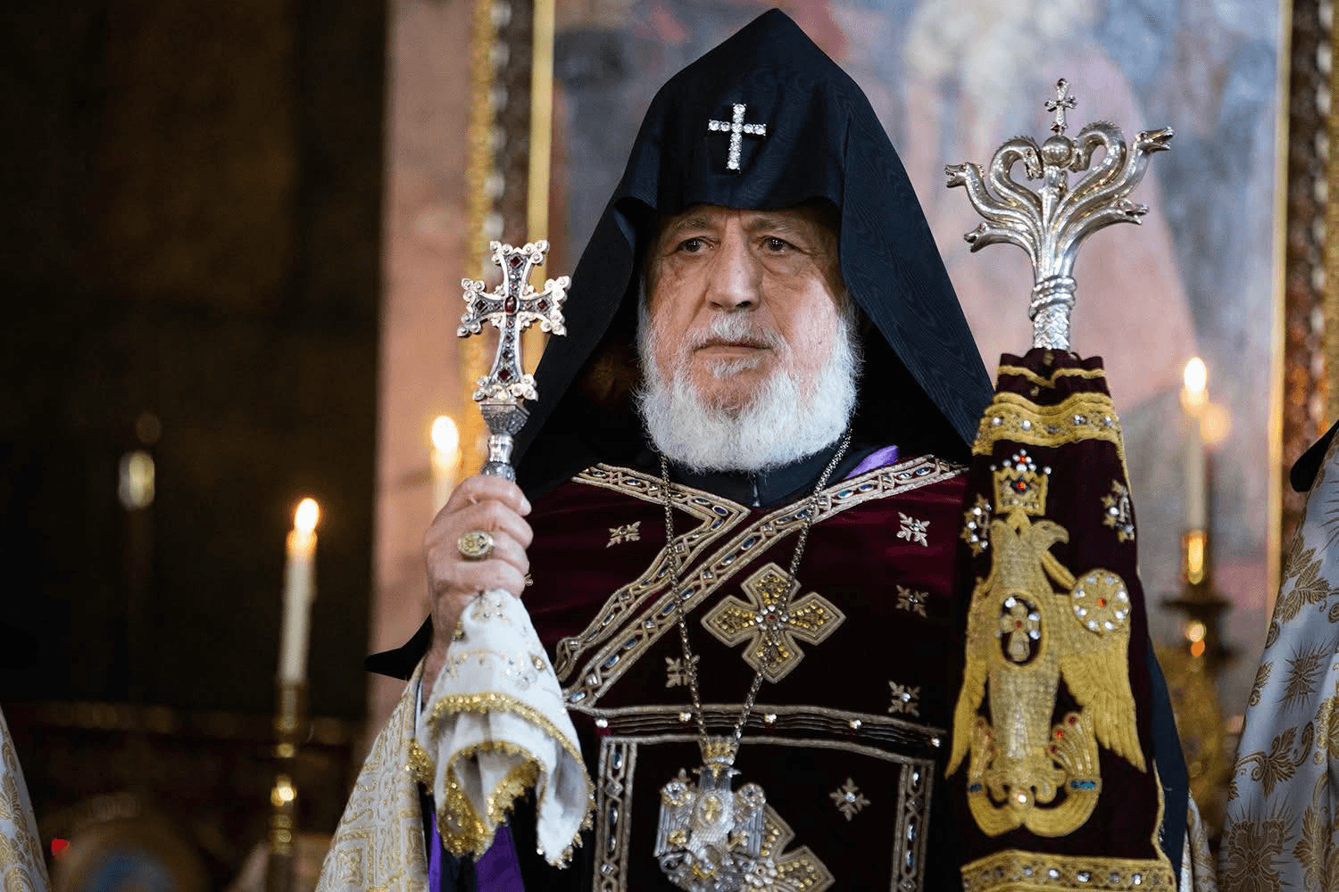 Karekin II, the head of the Armenian Apostolic Church. Official photo.