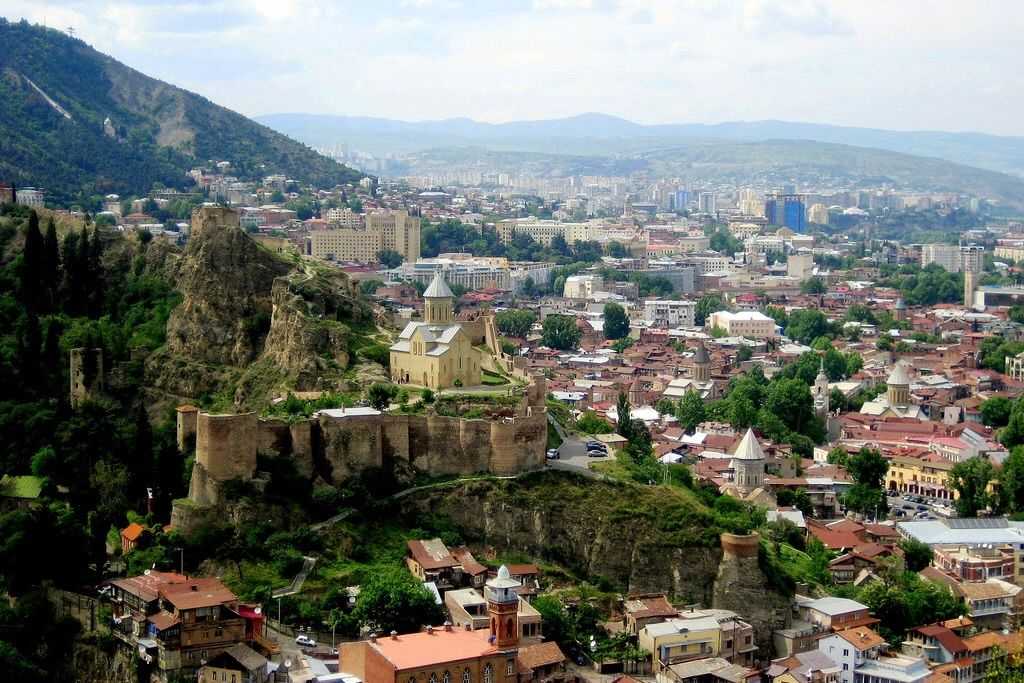 The Tbilisi skyline. Photo: Wikimedia commons.