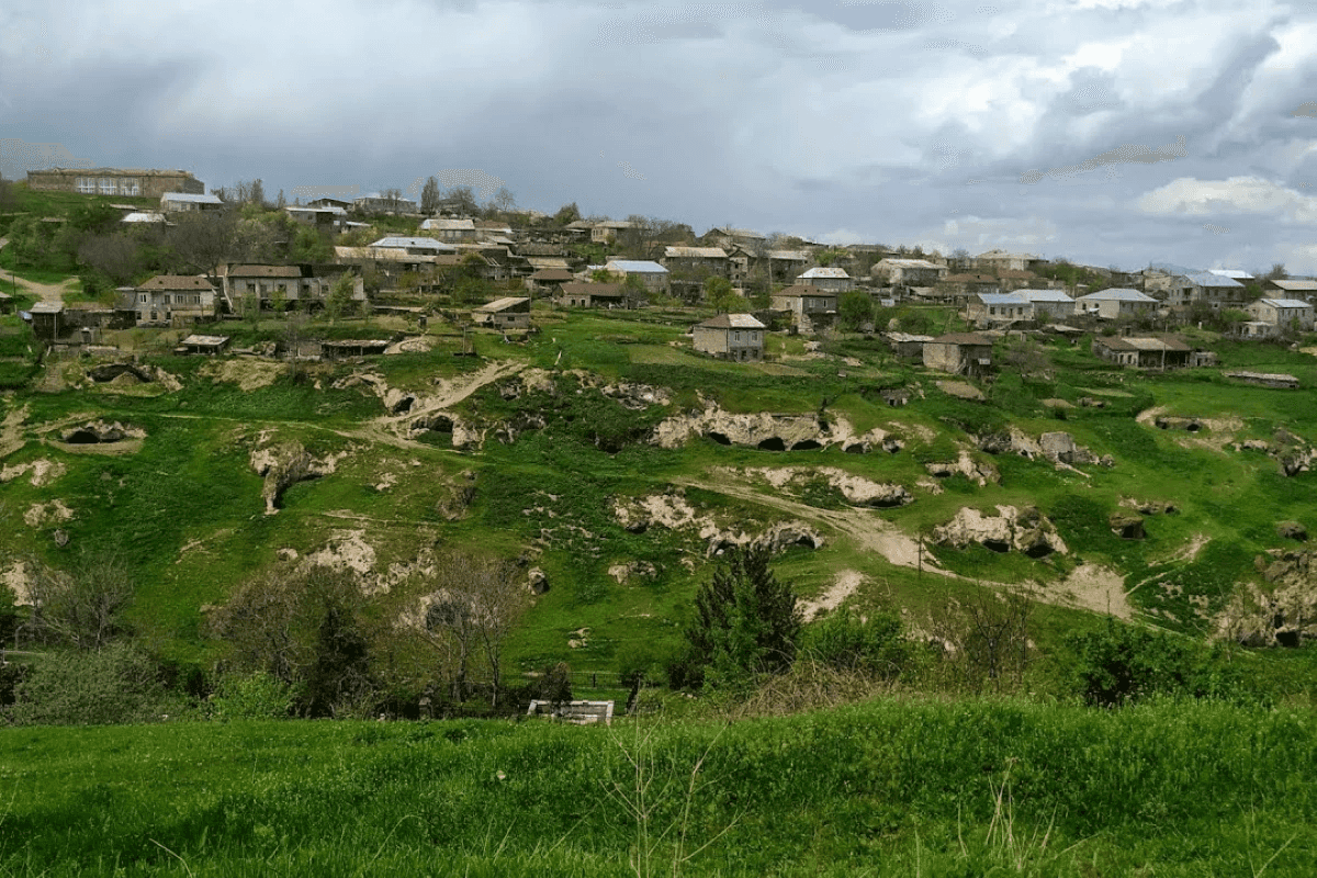The village of Tegh in Armenia’s Syunik region. Image via Civilnet.