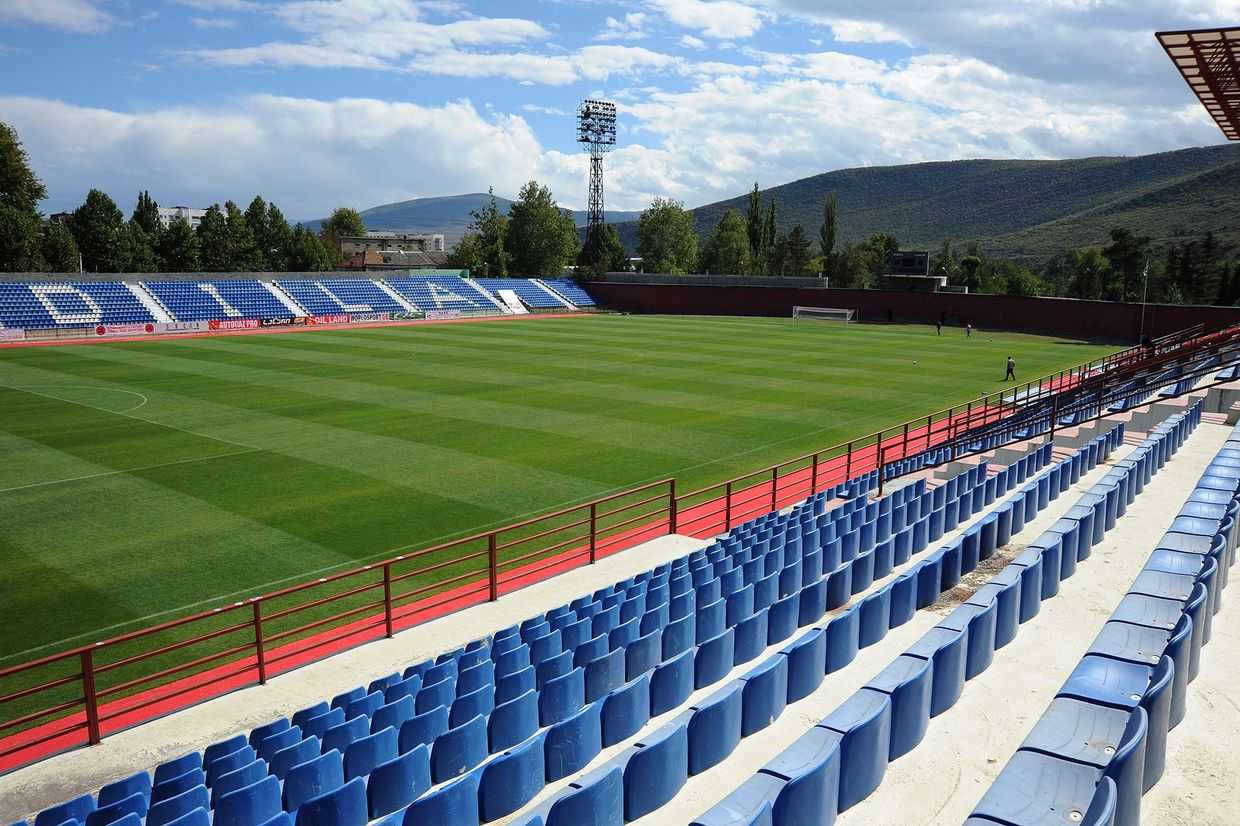 Tengiz Burjanadze Stadium in Gori.Photo: FC Dila Gori