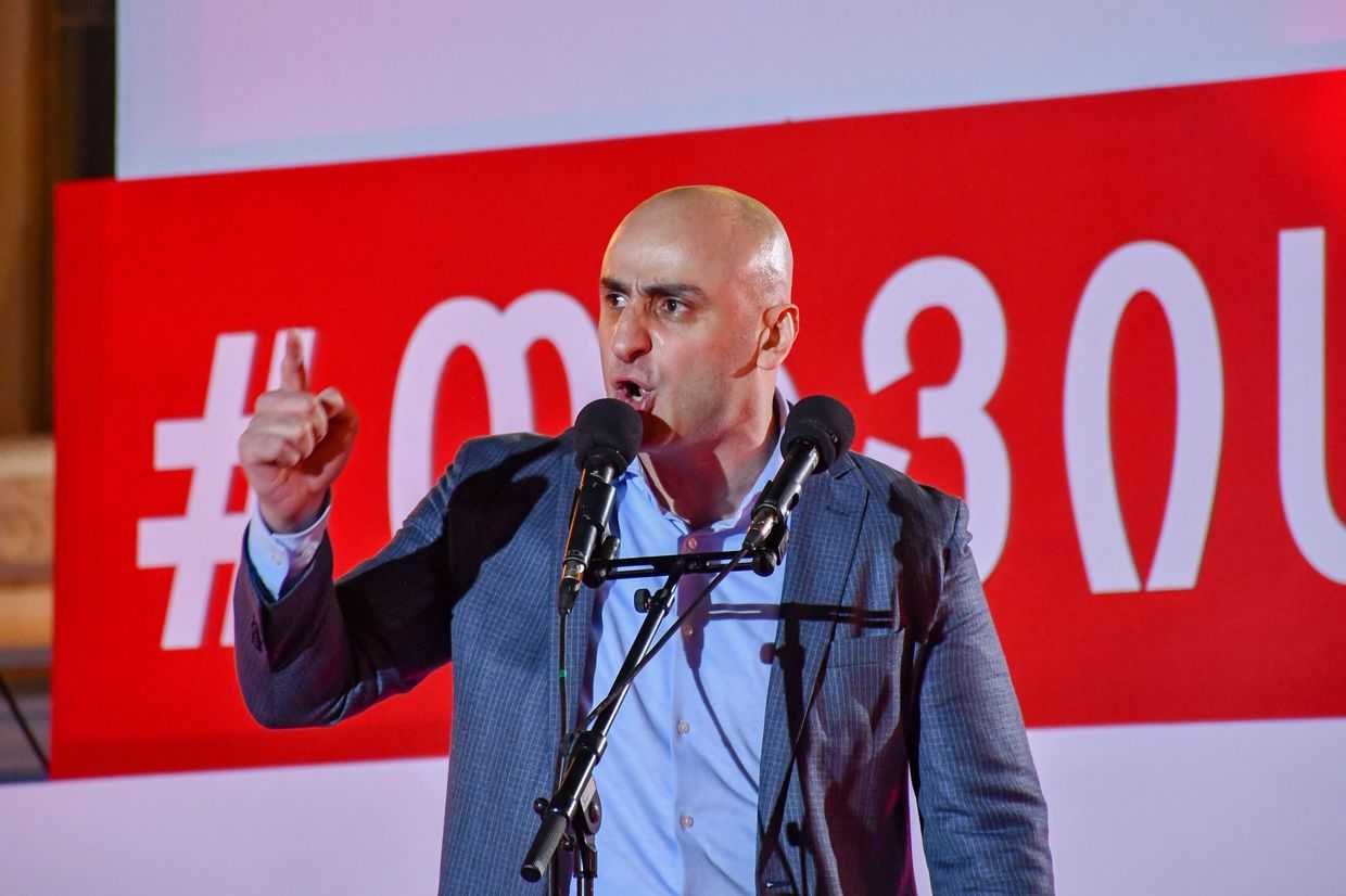 Nika Melia. Photo: Mariam Nikuradze/OC Media.