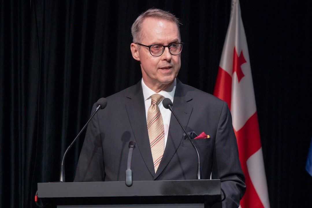 German Ambassador to Georgia Peter Fischer. Official Photo.&nbsp;