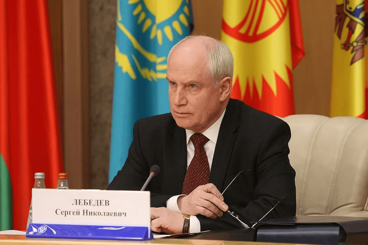 CIS General Secretary Sergei Lebedev. Official photo.