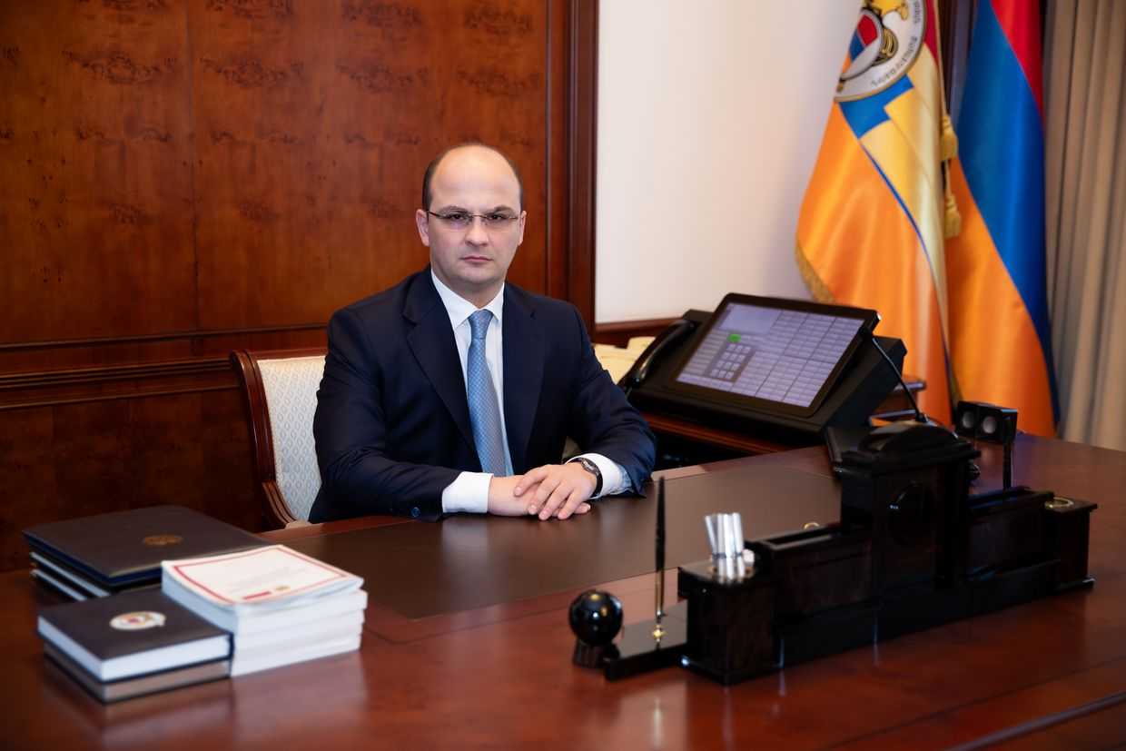 Andranik Simonyan, the Chief of the National Security Service of Armenia, Official photo