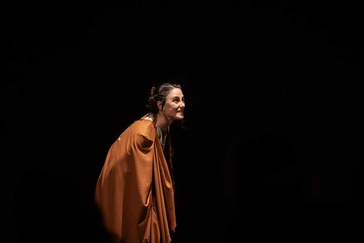 Nini Kvirikashvili as Medea in the titular play. Courtesy photo.