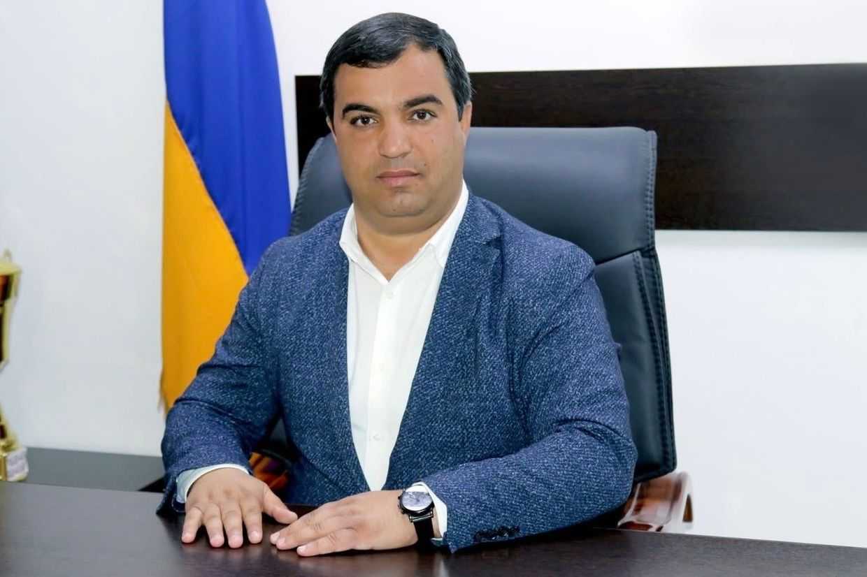 Parakar Mayor Volodya Grigoryan. Photo via social media.