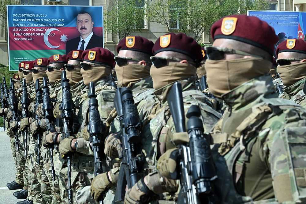 The photo from the Eternal Brotherhood - IV multinational joint exercise. Official photo.
