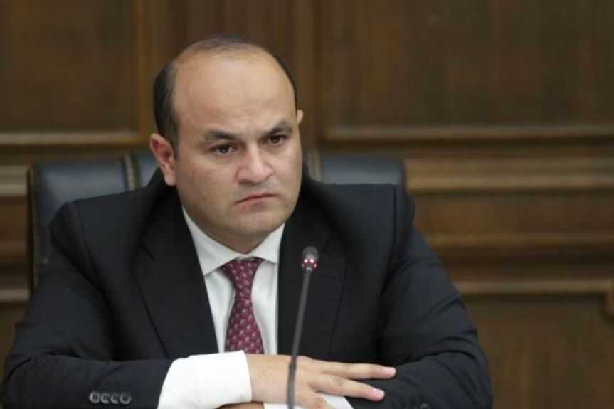 Armenian Ambassador to the US Narek Mkrtchyan. Official photo.