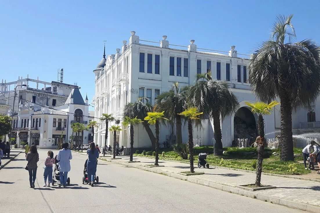 A street in Sukhumi (Sukhum). For illustrative purposes. Photo: Domink Cagara/OC Media.&nbsp;