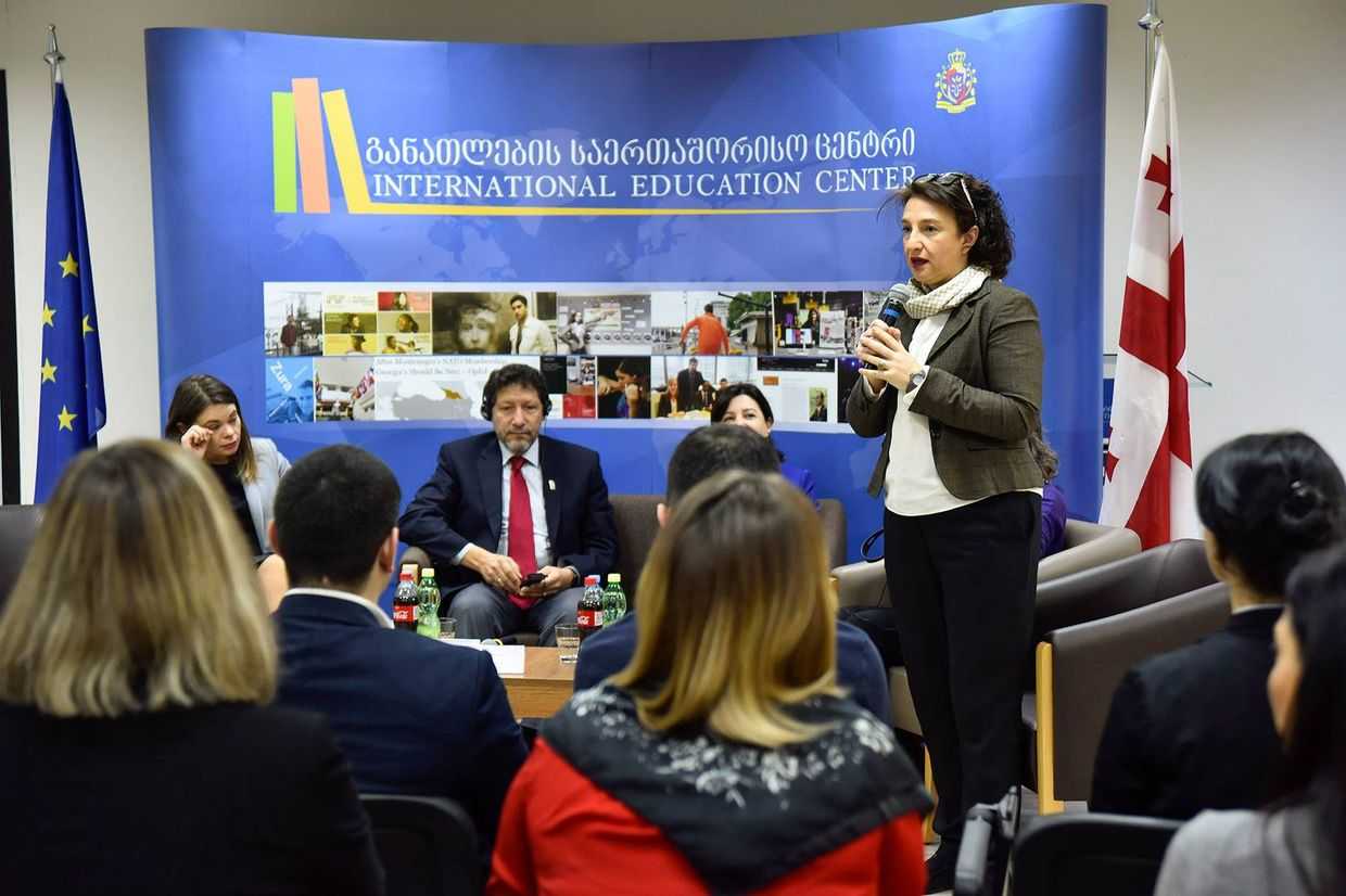 An International Education Centre event. Official photo.