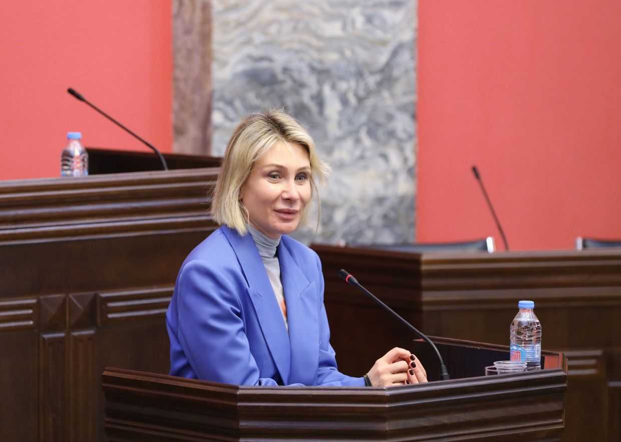 Georgia's Deputy Parliamentary Speaker Nino Tsilosani. Official photo.