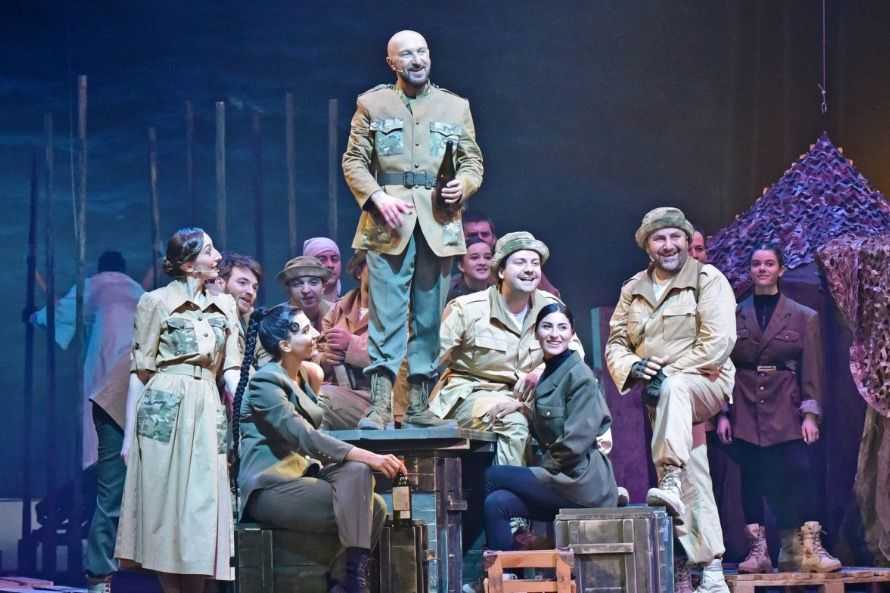 The premiere of <em>Othello</em> at the North Ossetian State Academic Theatre. Photo: Osnova.news.