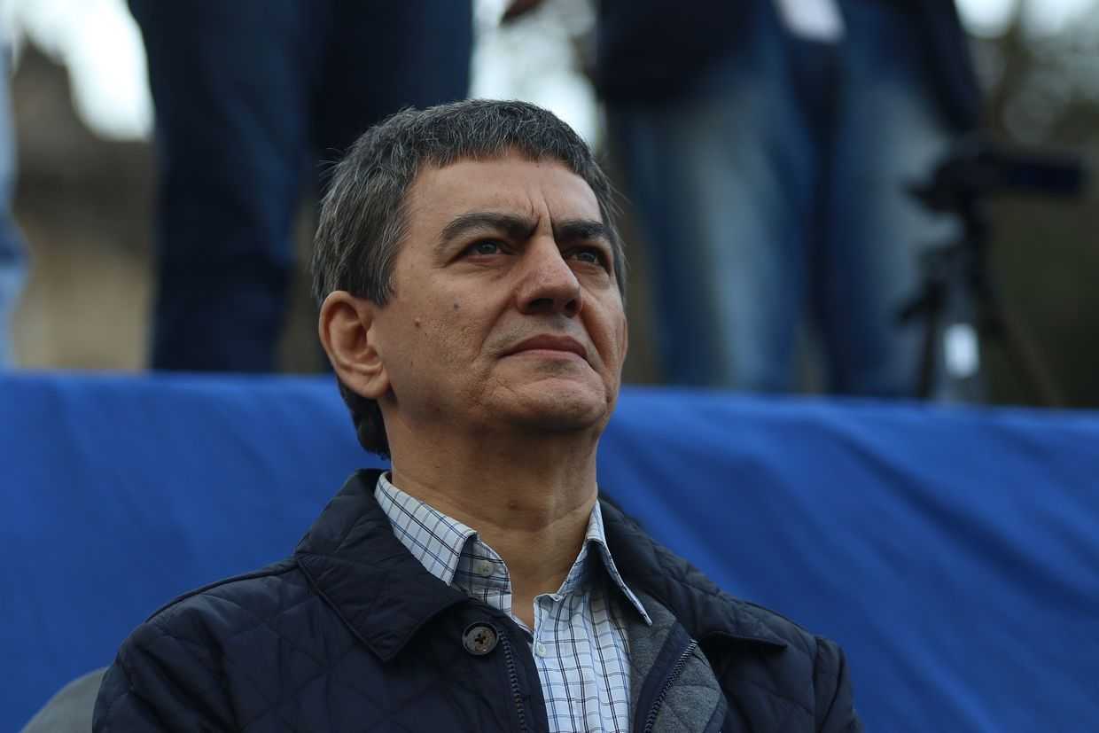 Ali Karimli, the chair of the Popular Front Party. Photo: Meydan TV.