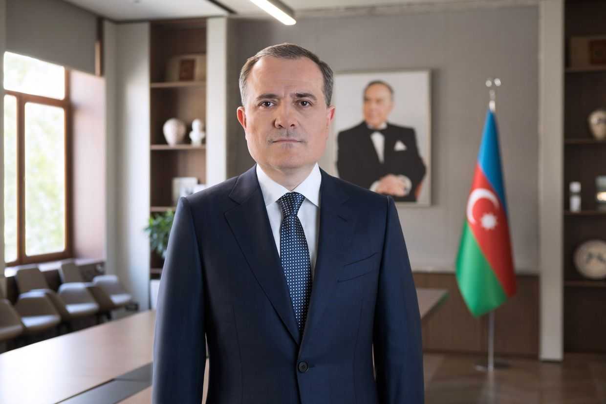Azerbaijani Foreign Minister Jeyhun Bayramov. Official photo.