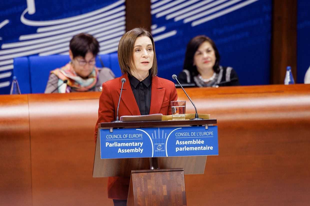 Moldovan President Maia Sandu. Official photo.