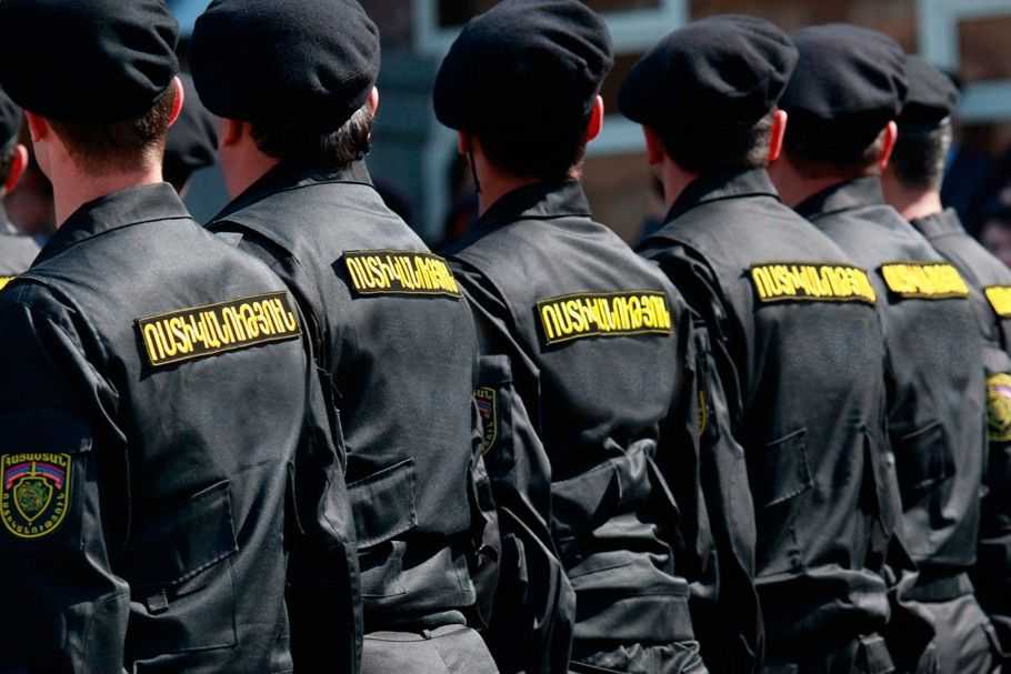 Armenian police. For illustrative purposes. Photo: Mediamax.