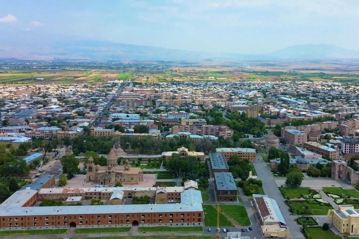 A view of Vagharshapat. Photo via social media.