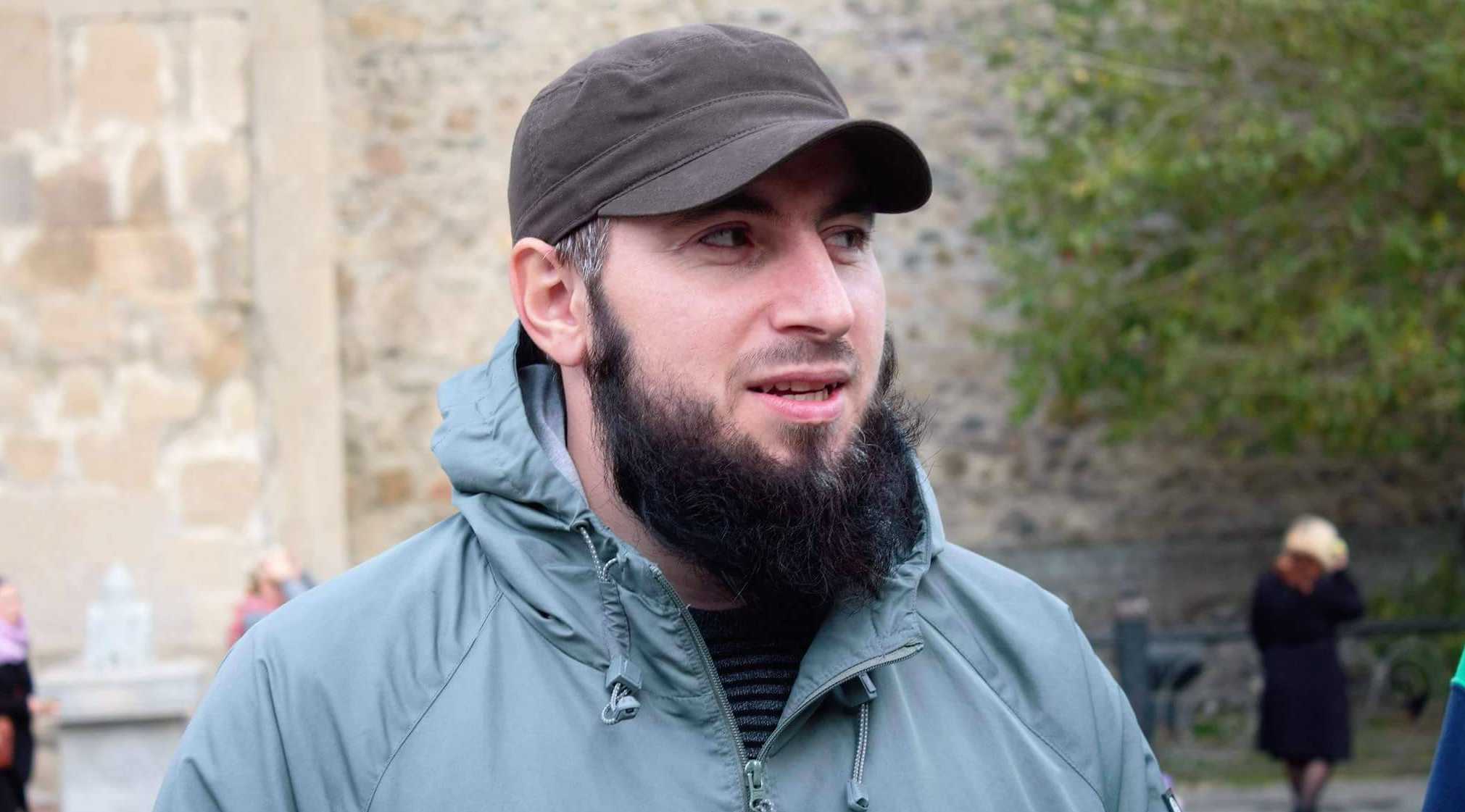 Salafi imam of Pankisi, Bekkhan Pareulidze.