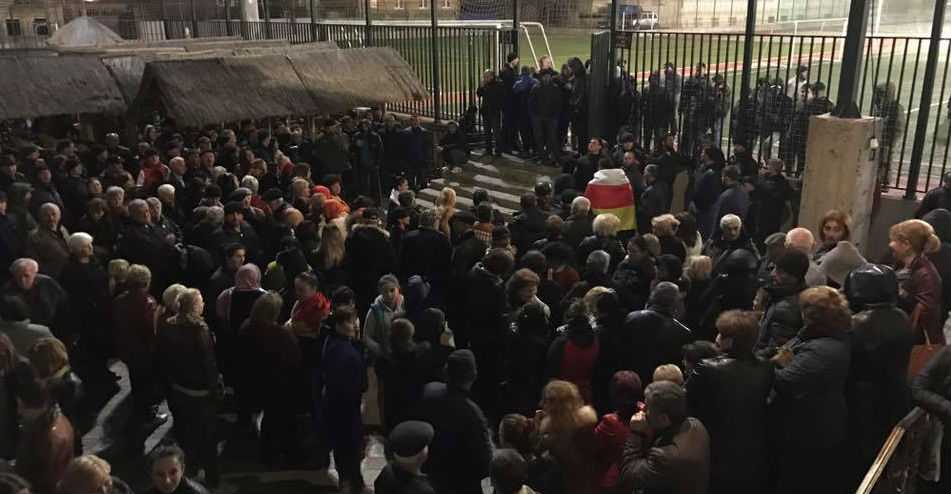 Protests erupt in South Ossetia as ex-president is refused registration as presidential candidate