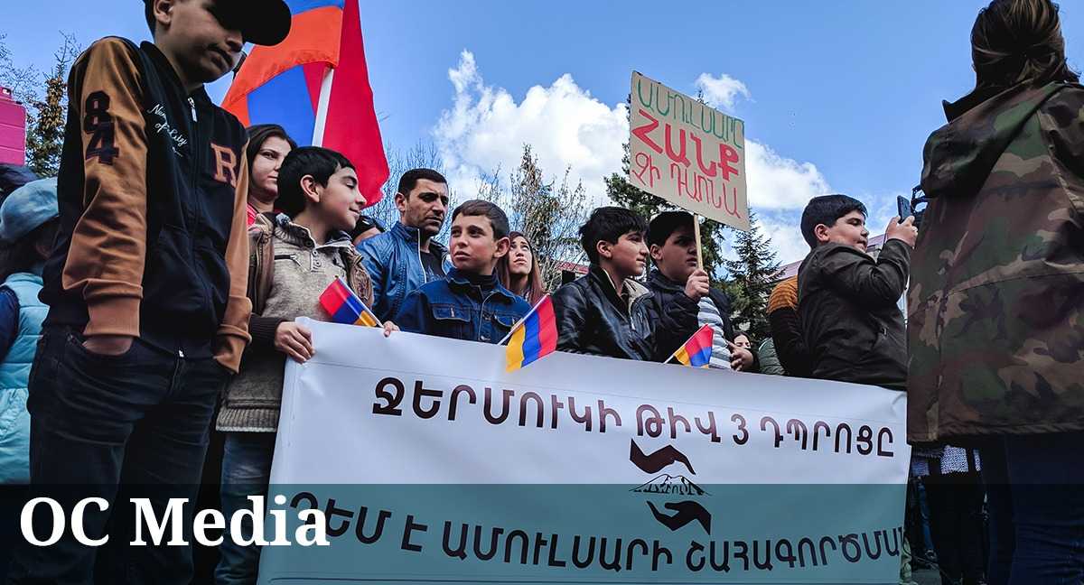 Anti-mining activists put New Armenia’s ‘people power’ to the test