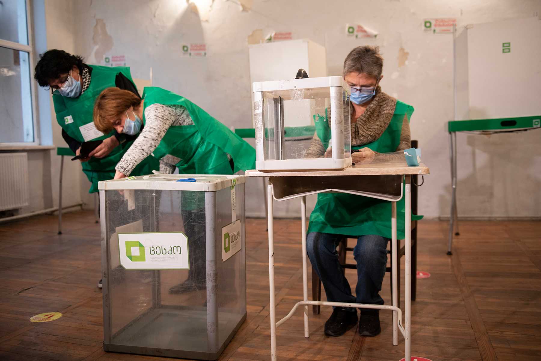 Parliamentary elections 2020. Photo: Mariam Nikuradze/OC Media. 