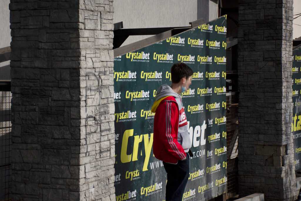 CrystalBet slot club in Tbilisi. Photo: Tata Shoshiashvili/OC Media. 