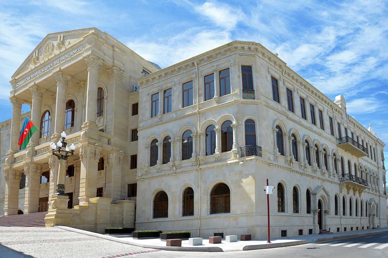 The Prosecutor General’s Office of Azerbaijan. Official photo.