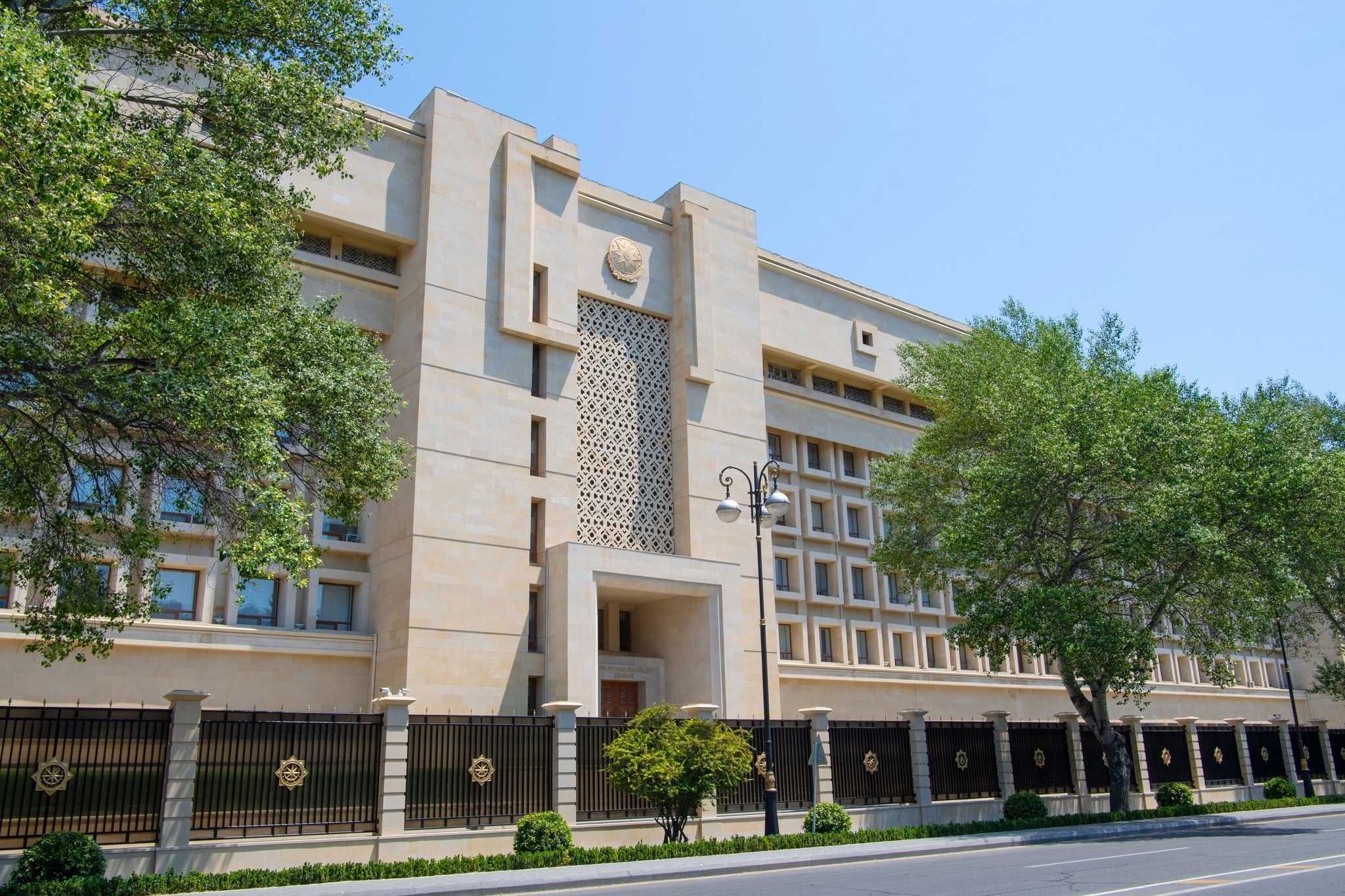 Azerbaijan's state security service headquarters. Photo: Security Service/Facebook