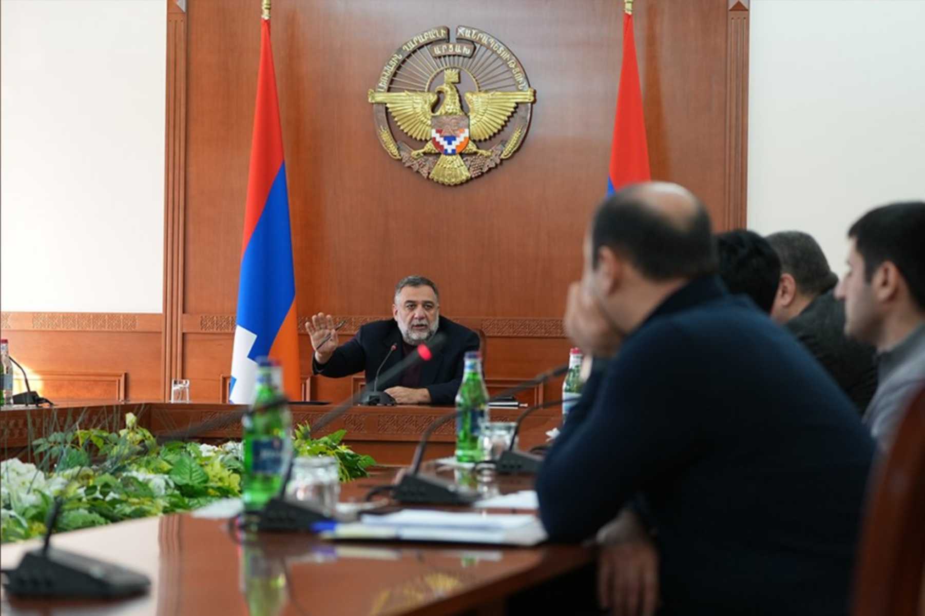 Nagorno-Karabakh’s State Minister Ruben Vardanyan. Official photo.