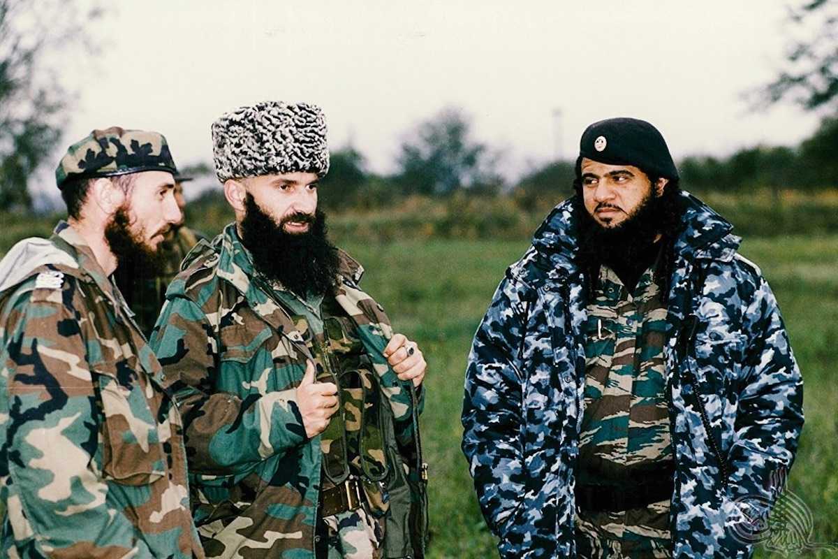 Shamil Basayev and Ibn al-Khattab. Image: Dzen.ru