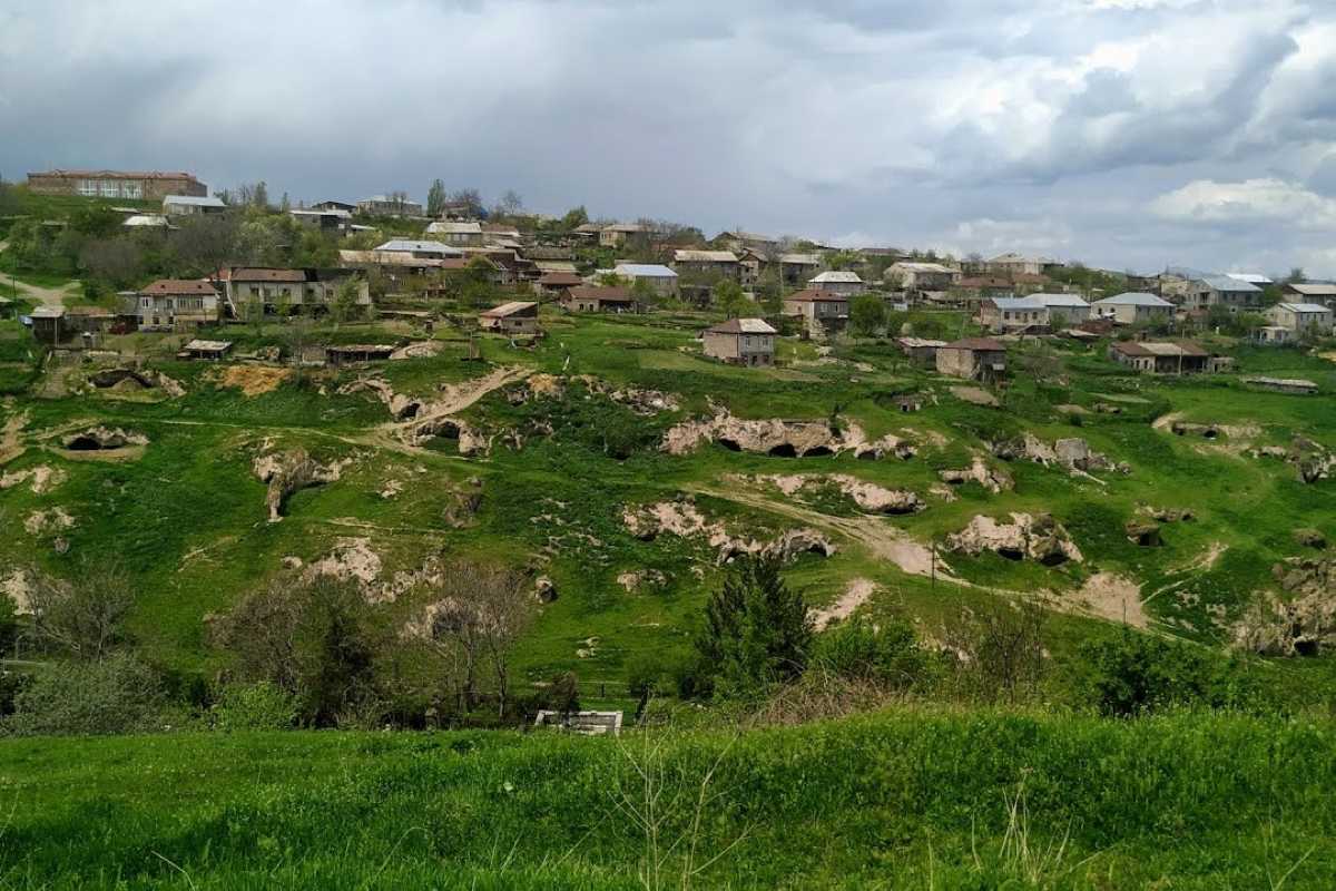 The village of Tegh in Armenia’s Syunik region. Image via Civilnet.