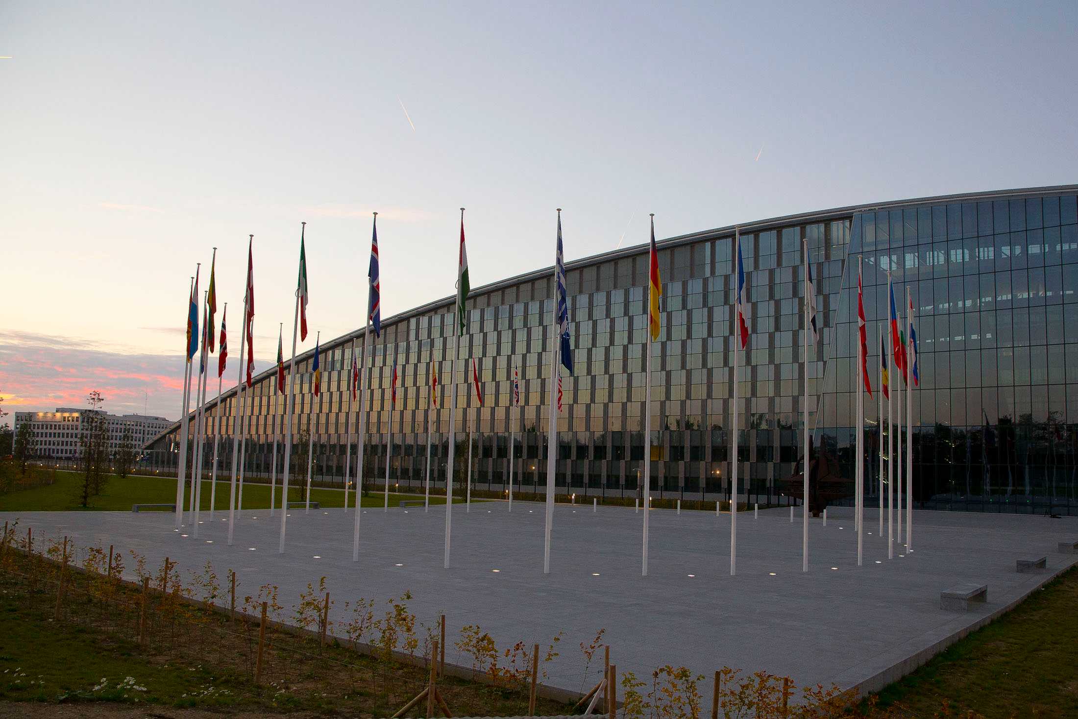 The NATO headquarters. Image via NATO.