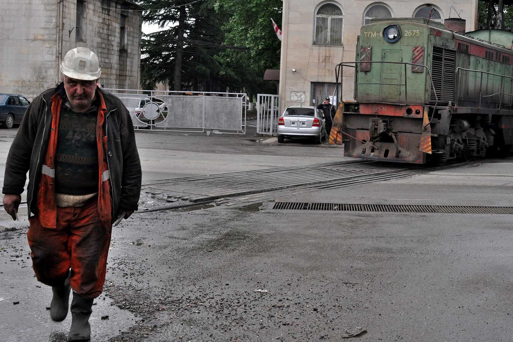 The Zestaponi Ferroalloy Plant in May 2014. Photo: Mariam Nikuradze/OC Media.