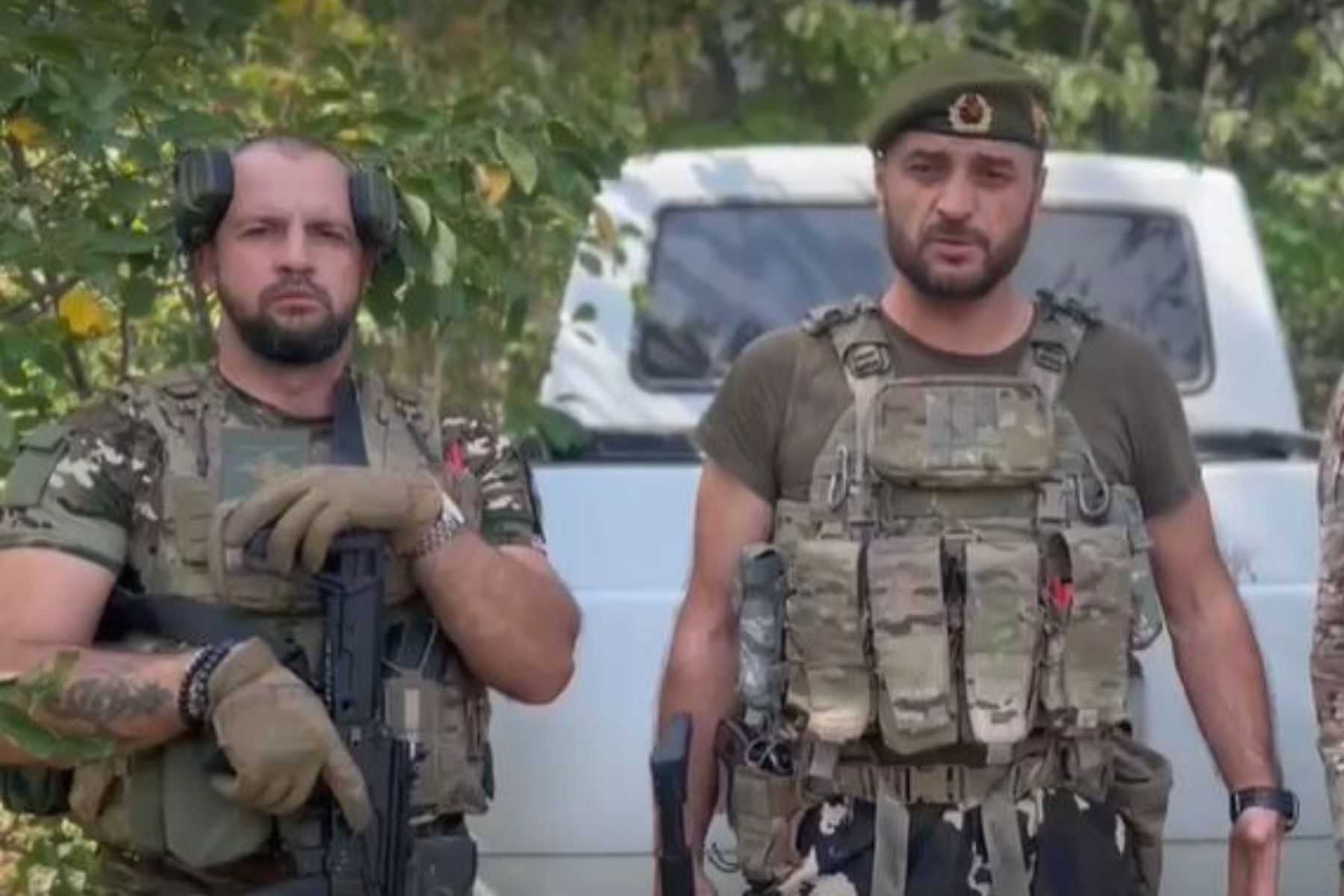 Daghestani fighters in Ukraine thank the head of the republic, Sergei Melikov, for his help and support. Screenshot / Vkontakte