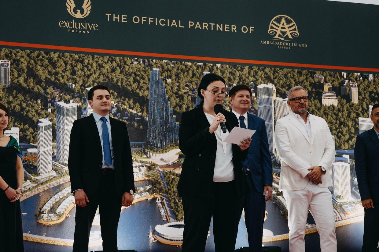 Ambassadori Island Batumi presents project of strategic importance and the exceptional investment potential of Georgia in Poland