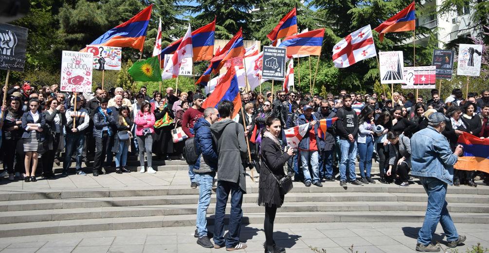 Armenian activists allege Turkish interference in genocide commemorations in Georgia