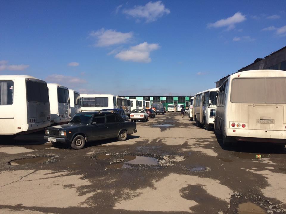 Ingush bus drivers on strike over delayed salaries