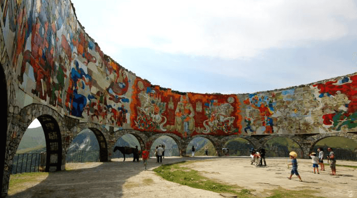 Mosaic at People’s Friendship Arch in Kazbegi to be renovated