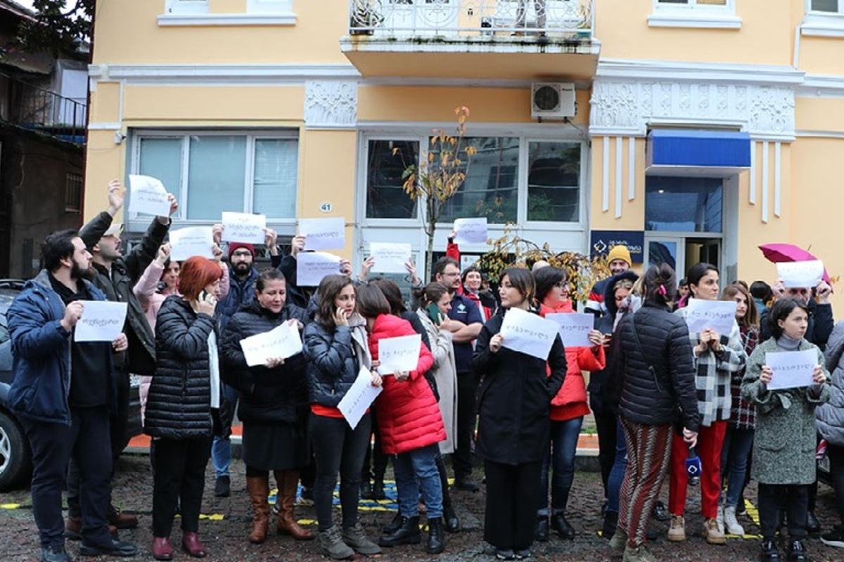 Journalists from Adjara’s public broadcaster protest ‘interference’ from new director