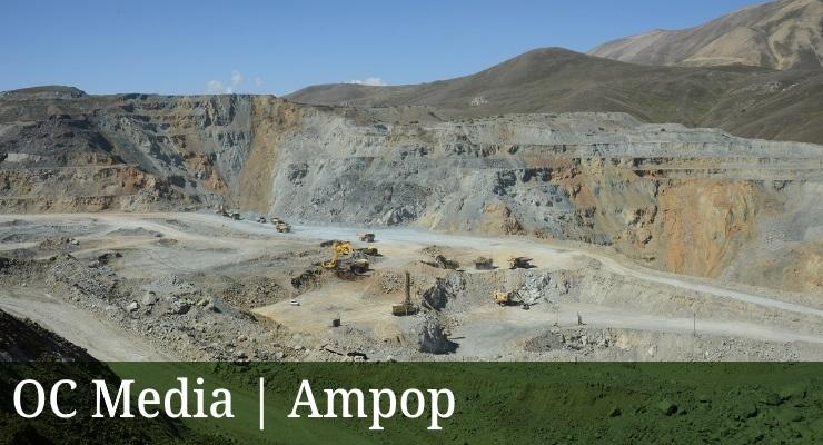 GeoProMining company's Sotk gold mine, Armenia