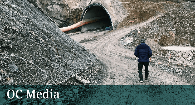 Welcome to ‘hell’: working on a Georgian railway construction site