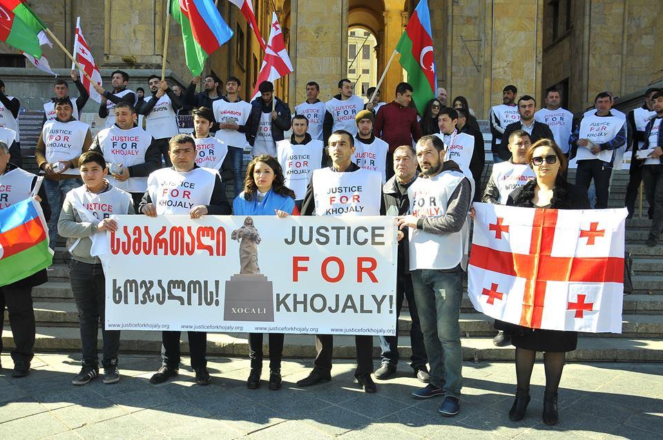 Georgia’s Armenian and Azerbaijani activists at odds over commemorations of the Khojaly Massacre