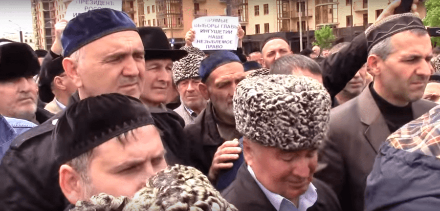 Hundreds rally in Ingushetia for return of directly elected head