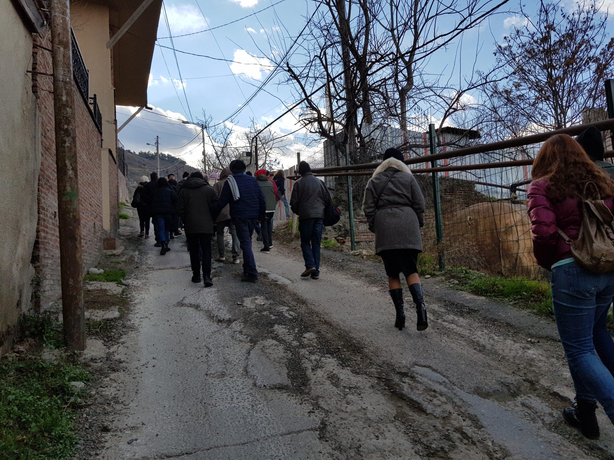 Protests in Tbilisi after development above historic sulphur baths restart