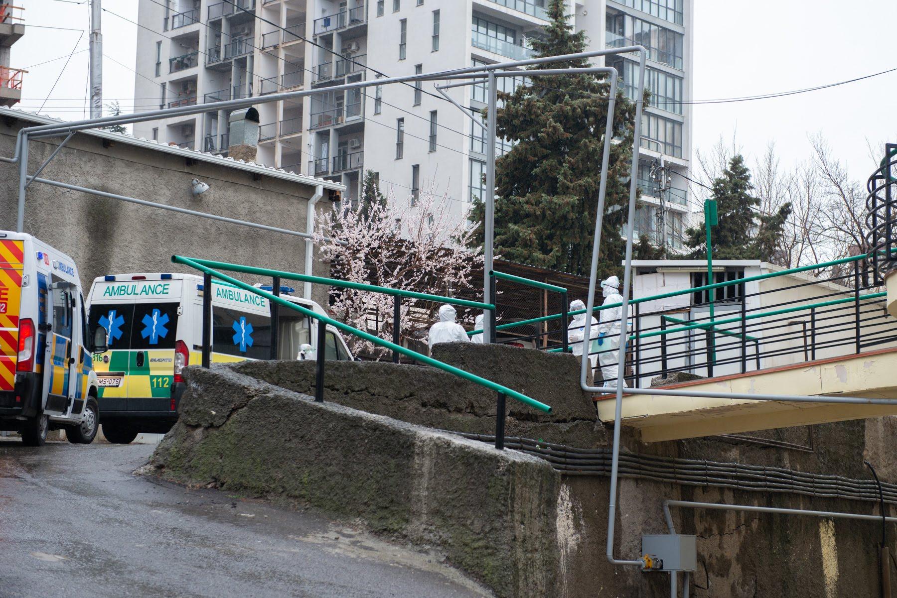 The Infectious diseases Centre in Tbilisi, Georgia. Photo: Tamuna Chkareuli/OC Media. 